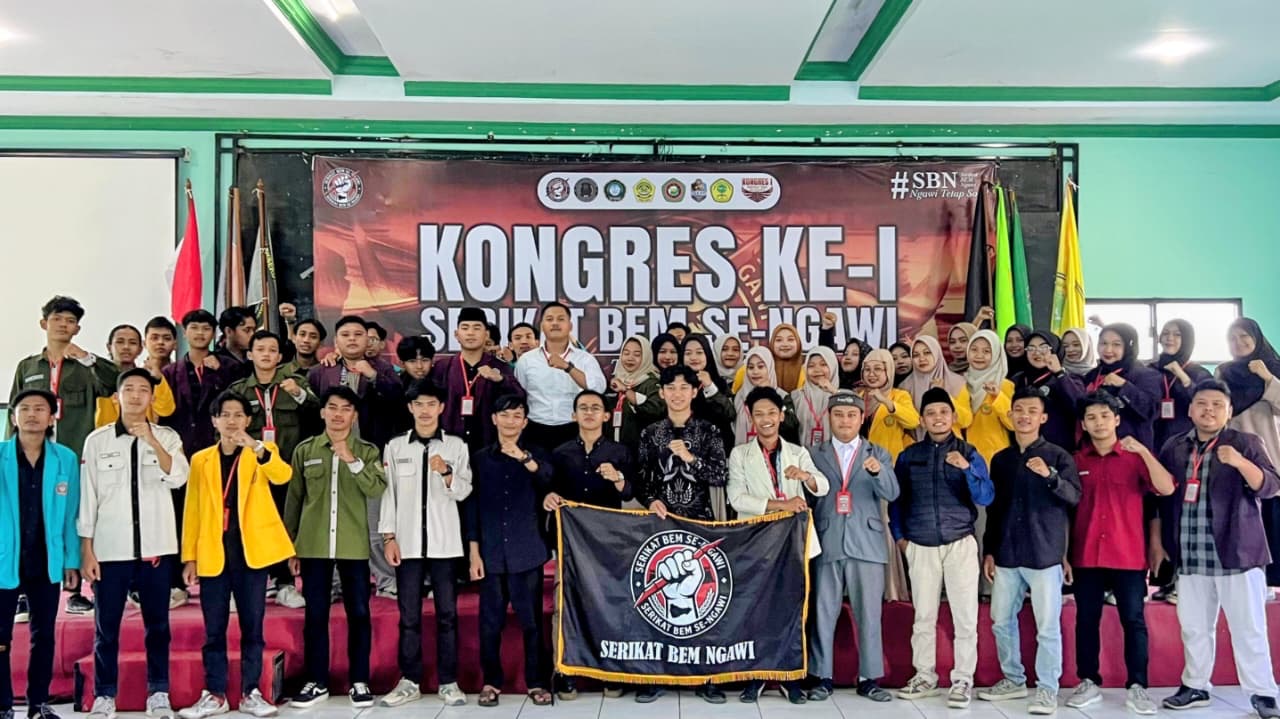 Mahasiswa Ngawi Putus Aliansi Lama, Deklarasikan Serikat BEM Baru