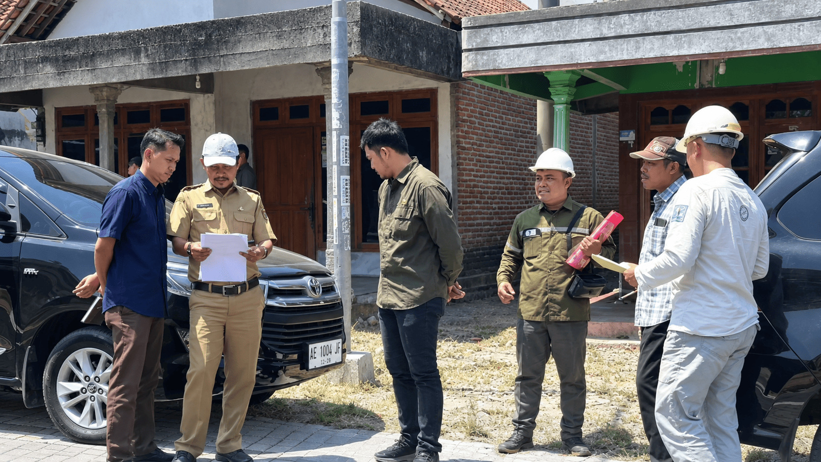 Dinas PUPR Ngawi Bersama Tim PPS Kejaksaan Pantau Pekerjaan Rekonstruksi Jalan